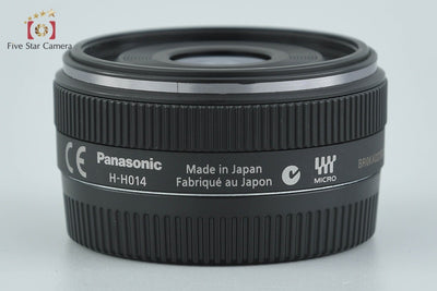 【中古】Panasonic パナソニック LUMIX G 14mm f/2.5 ASPH. H-H014