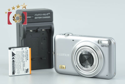 【中古】FUJIFILM 富士フイルム FINEPIX JX200 シルバー コンパクトデジタルカメラ