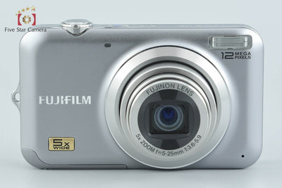 【中古】FUJIFILM 富士フイルム FINEPIX JX200 シルバー コンパクトデジタルカメラ