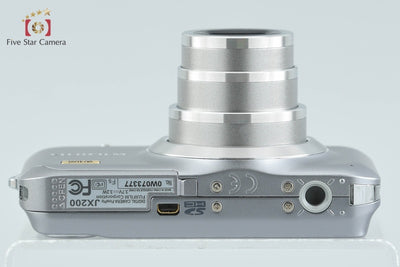 【中古】FUJIFILM 富士フイルム FINEPIX JX200 シルバー コンパクトデジタルカメラ