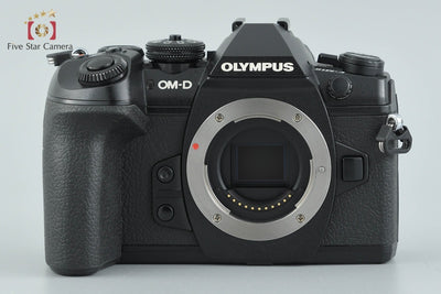 【中古】OLYMPUS オリンパス OM-D E-M1 Mark II ブラック ミラーレス一眼カメラ シャッター回数僅少