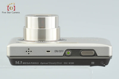 【中古】SONY ソニー Cyber-shot DSC-W380 ゴールド コンパクトデジタルカメラ