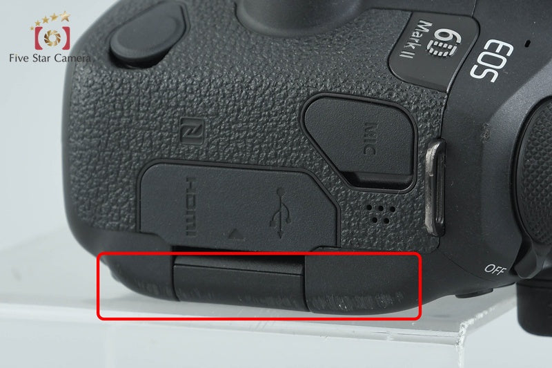 中古】Canon キヤノン EOS 6D Mark II デジタル一眼レフカメラ – Five