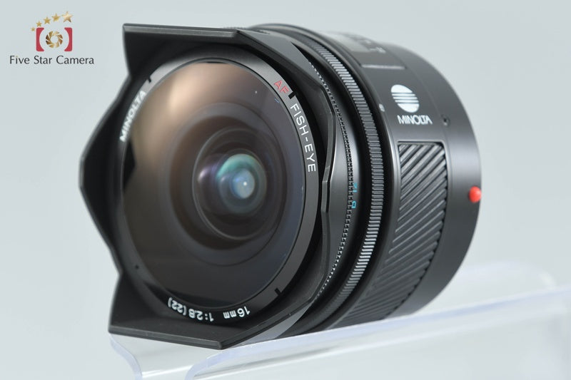 中古】MINOLTA ミノルタ AF FISH-EYE 16mm f/2.8 – Five Star Camera