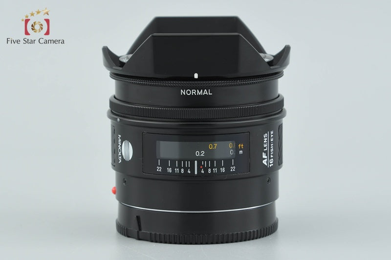 中古】MINOLTA ミノルタ AF FISH-EYE 16mm f/2.8 – Five Star Camera