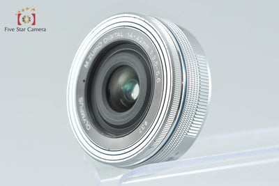 【中古】OLYMPUS オリンパス M.ZUIKO DIGITAL ED 14-42mm f/3.5-5.6 EZ シルバー