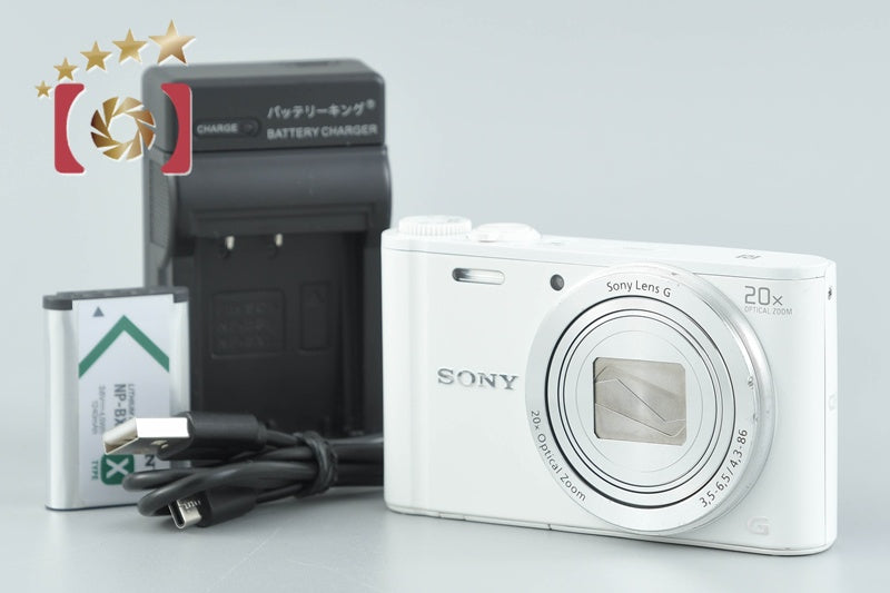 中古】SONY ソニー Cyber-shot DSC-WX350 ホワイト コンパクトデジタル
