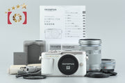 【中古】OLYMPUS オリンパス PEN E-PL9 ホワイト EZ ダブルズームキット シャッター回数僅少