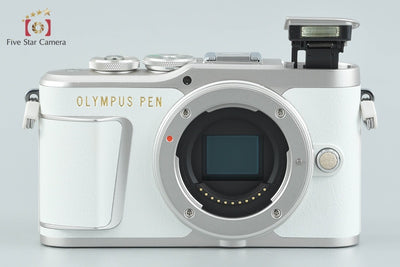 【中古】OLYMPUS オリンパス PEN E-PL9 ホワイト EZ ダブルズームキット シャッター回数僅少