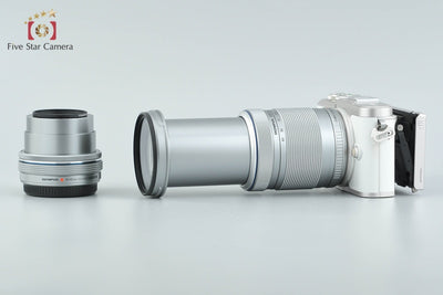 【中古】OLYMPUS オリンパス PEN E-PL9 ホワイト EZ ダブルズームキット シャッター回数僅少