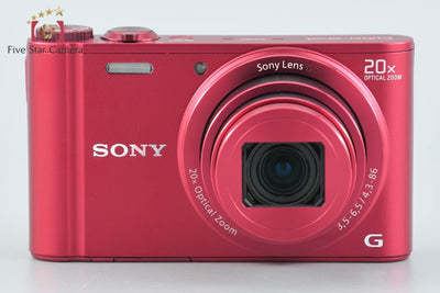 【中古】SONY ソニー Cyber-shot DSC-WX300 レッド コンパクトデジタルカメラ 多言語対応
