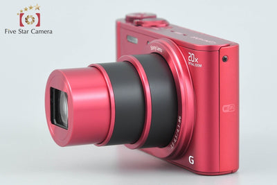 【中古】SONY ソニー Cyber-shot DSC-WX300 レッド コンパクトデジタルカメラ 多言語対応