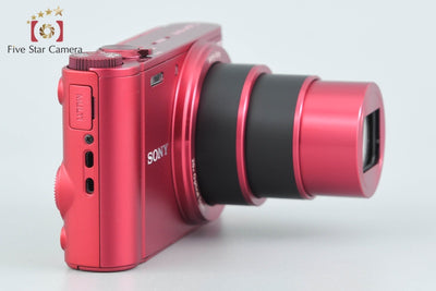 【中古】SONY ソニー Cyber-shot DSC-WX300 レッド コンパクトデジタルカメラ 多言語対応