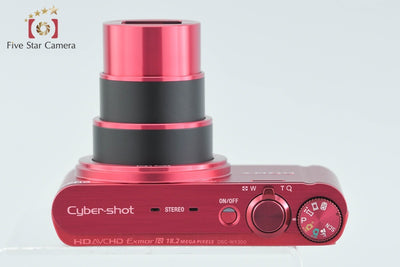 【中古】SONY ソニー Cyber-shot DSC-WX300 レッド コンパクトデジタルカメラ 多言語対応