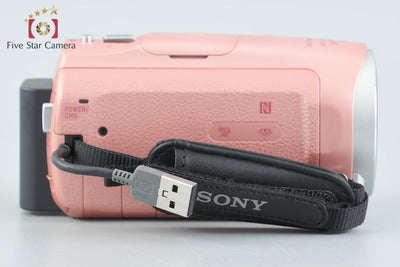 【中古】SONY ソニー ハンディカム HDR-CX670 ピンク デジタルビデオカメラ 多言語対応