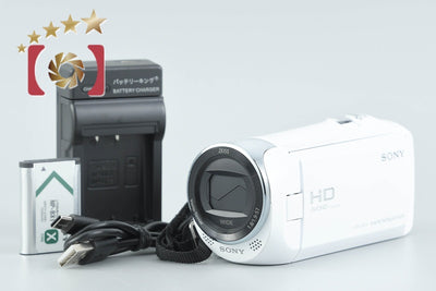 【中古】SONY ソニー ハンディカム HDR-CX470 ホワイト デジタルビデオカメラ