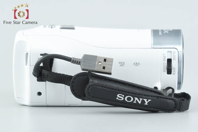 【中古】SONY ソニー ハンディカム HDR-CX470 ホワイト デジタルビデオカメラ