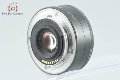 【中古】Canon キヤノン EF-M 22mm f/2 STM ブラック