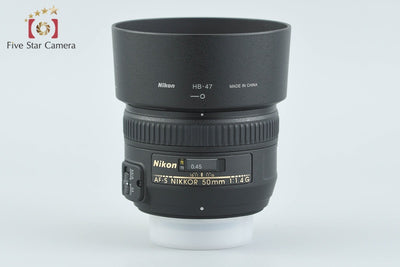 【中古】Nikon ニコン AF-S NIKKOR 50mm f/1.4 G