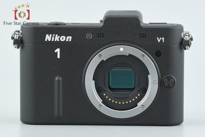 【中古】Nikon ニコン 1 V1 薄型レンズキット ブラック シャッター回数僅少 元箱付き