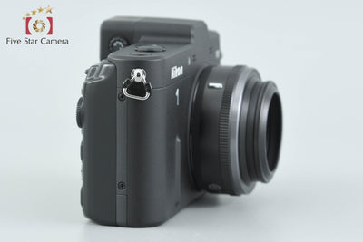 【中古】Nikon ニコン 1 V1 薄型レンズキット ブラック シャッター回数僅少 元箱付き