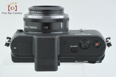 【中古】Nikon ニコン 1 V1 薄型レンズキット ブラック シャッター回数僅少 元箱付き
