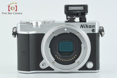【中古】Nikon ニコン 1 J5 シルバー 標準パワーズームキット