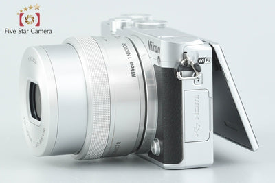 【中古】Nikon ニコン 1 J5 シルバー 標準パワーズームキット