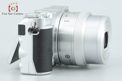 【中古】Nikon ニコン 1 J5 シルバー 標準パワーズームキット