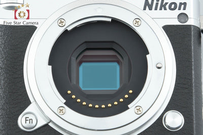 【中古】Nikon ニコン 1 J5 シルバー 標準パワーズームキット