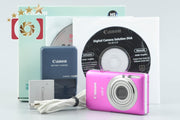 【中古】Canon キヤノン IXY 210F ピンク コンパクトデジタルカメラ 元箱付き