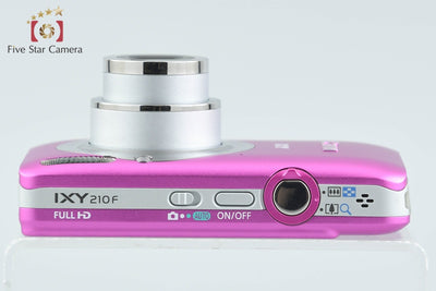 【中古】Canon キヤノン IXY 210F ピンク コンパクトデジタルカメラ 元箱付き