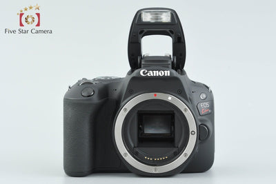 【中古】Canon キヤノン EOS Kiss X9 ダブルズームキット ブラック シャッター回数僅少