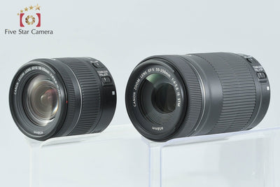 【中古】Canon キヤノン EOS Kiss X9 ダブルズームキット ブラック シャッター回数僅少