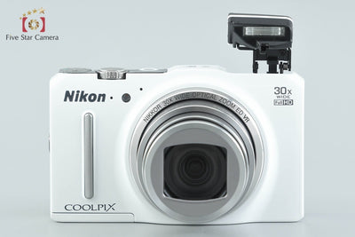【中古】Nikon ニコン COOLPIX S9700 エレガントホワイト コンパクトデジタルカメラ
