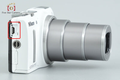 【中古】Nikon ニコン COOLPIX S9700 エレガントホワイト コンパクトデジタルカメラ