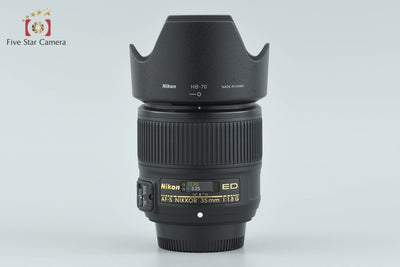 【中古】Nikon ニコン AF-S NIKKOR 35mm f/1.8 G ED
