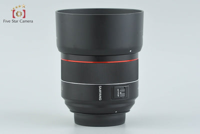 【中古】SAMYANG サムヤン AF 85mm f/1.4 EF キヤノン用