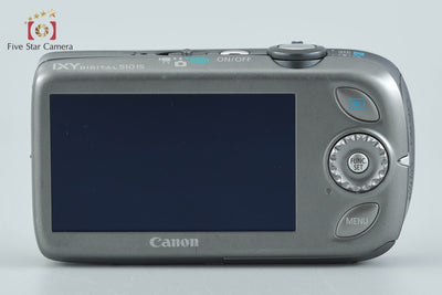 【中古】Canon キヤノン IXY Digital 510 IS シルバー コンパクトデジタルカメラ