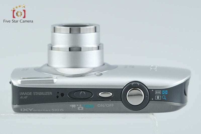 中古】Canon キヤノン IXY Digital 510 IS シルバー コンパクト