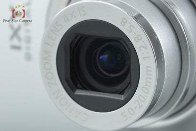 【中古】Canon キヤノン IXY Digital 510 IS シルバー コンパクトデジタルカメラ