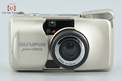 【中古】OLYMPUS オリンパス μ[mju:] ZOOM 105 コンパクトフィルムカメラ
