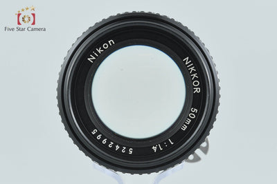 【中古】Nikon ニコン Ai-S NIKKOR 50mm f/1.4