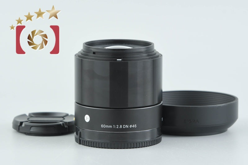 【中古】SIGMA シグマ Art 60mm f/2.8 DN ブラック ソニーEマウント用