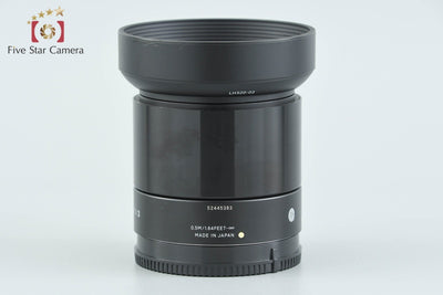 【中古】SIGMA シグマ Art 60mm f/2.8 DN ブラック ソニーEマウント用