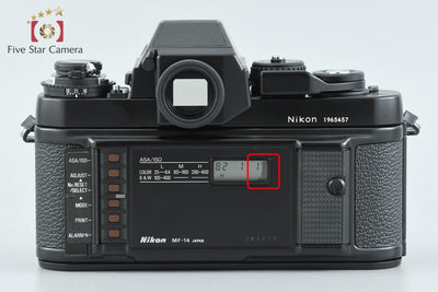 【中古】Nikon ニコン F3 アイレベル フィルム一眼レフカメラ MF-14 データバック付属 元箱付き