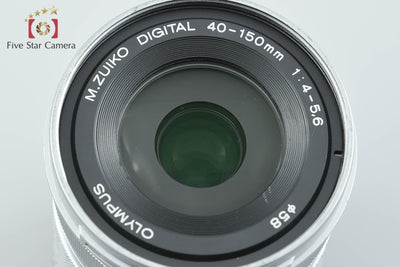 【中古】OLYMPUS オリンパス M.ZUIKO DIGITAL ED 40-150mm f/4-5.6 R シルバー