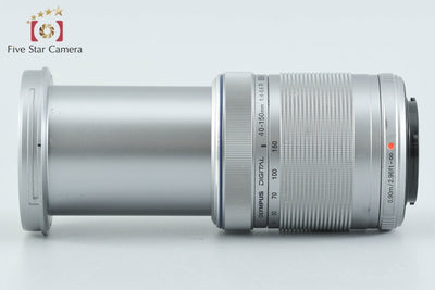 【中古】OLYMPUS オリンパス M.ZUIKO DIGITAL ED 40-150mm f/4-5.6 R シルバー