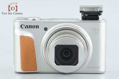 【中古】Canon キヤノン PowerShot SX740 HS シルバー コンパクトデジタルカメラ