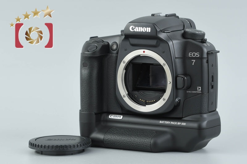【中古】Canon キヤノン EOS 7 + BP-300 バッテリーパック